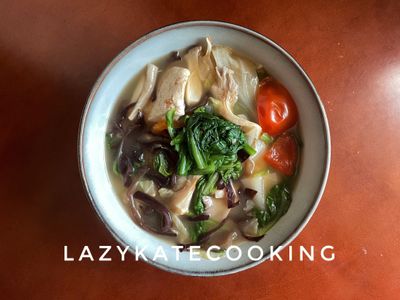 蕃茄時蔬豆腐鍋（可全素）