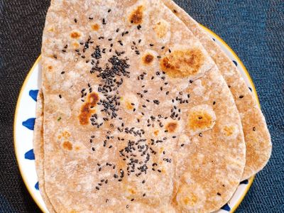 印度全麥烤餅(純素)