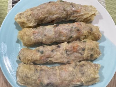 蘿蔔腐皮肉捲