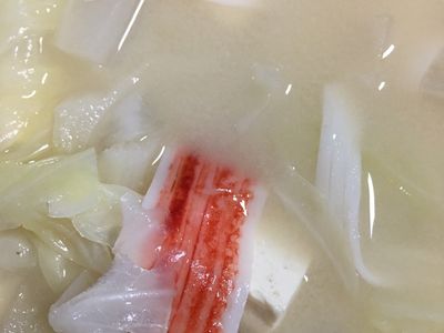 快速-蟳味棒味增豆腐湯