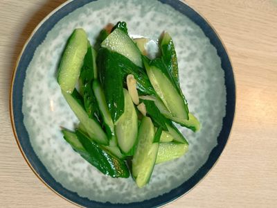 蒜炒小黃瓜