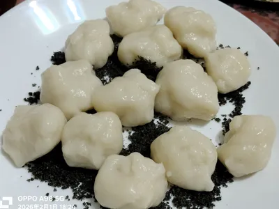 黑芝麻 麻糬（電鍋）~簡單隨手做