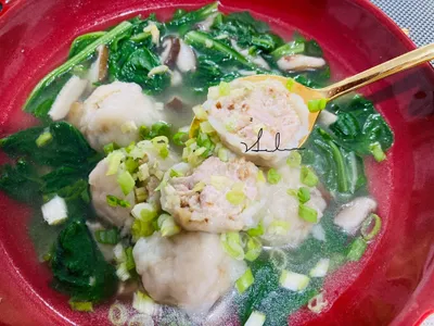 鮮肉元宵/鮮肉湯圓/鹹湯圓/台灣小吃