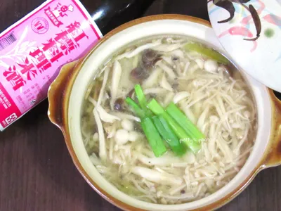 酒香菇菇湯