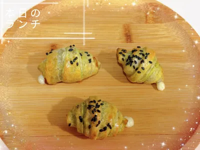 氣炸蔥抓餅迷你可頌