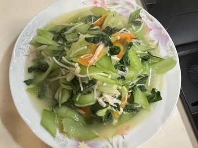 低溫炒青江菜