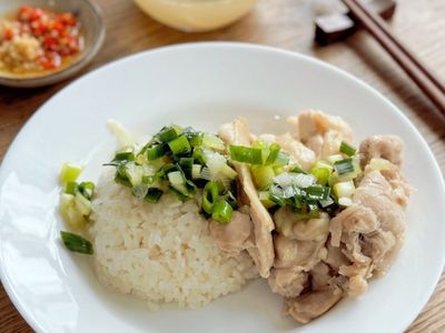 電鍋懶人版｜海南雞飯