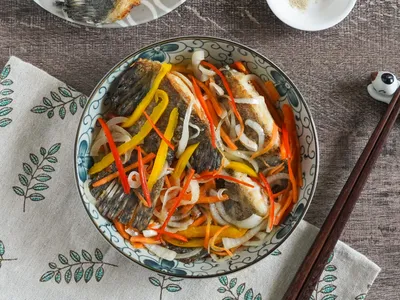 南蠻漬龍虎斑魚尾