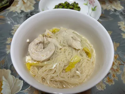 減脂雞胸x湯麵線