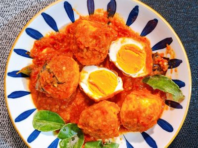印尼辣醬蛋 Telur Balado