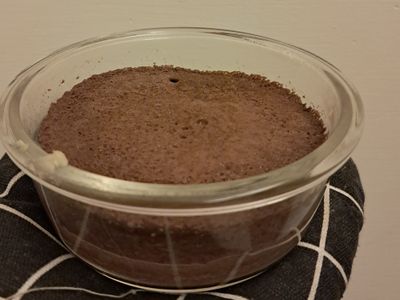 微波香蕉巧克力蛋糕