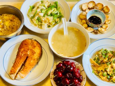 參考食譜 : 食光知味·春夏養脾系列-調和脾胃彩虹套餐