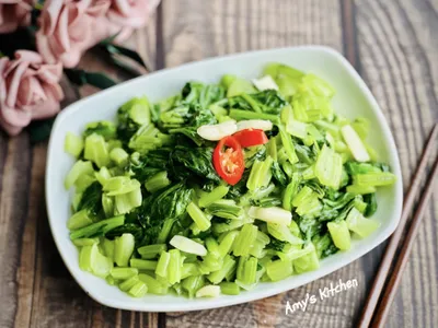 餐廳炒青菜-油菜