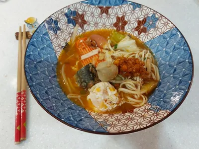 鯖魚肉醬大雜燴麵