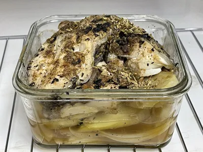 中美洲風黑萊姆紙包烤魚