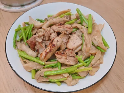 蔬菜塩麴雞