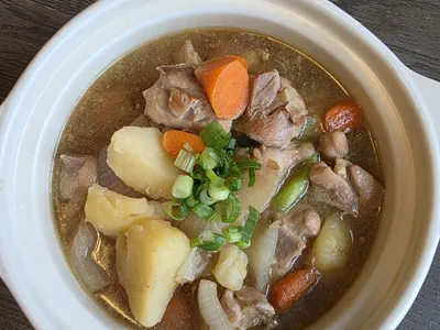 馬鈴薯醬燒雞肉