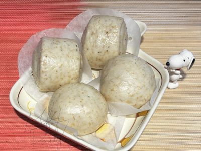 早午餐系列：刀切全麥饅頭（擀麵杖）