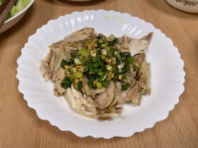 蔥油雞肉
