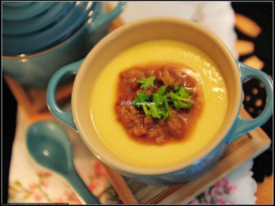 【芙蓉肉末蒸蛋】桂冠夏至涼拌