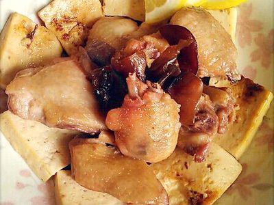 參考食譜 : 照燒雞肉板豆腐