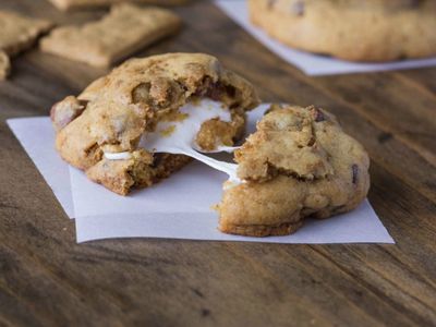 參考食譜 : 棉花糖夾心軟式餅乾