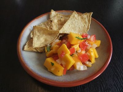 參考食譜 : 墨西哥料理-芒果莎莎醬