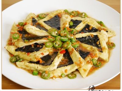 素蒸海苔豆包片