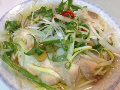 參考食譜 : [大同電鍋料理]清蒸破布子鯛魚片