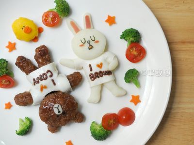 【親子食堂】熊大&兔兔