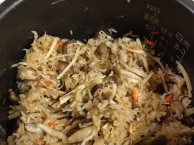 參考食譜 : 日式炊飯