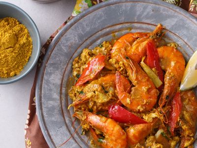 泰式咖哩蝦