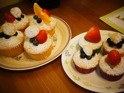 參考食譜 : 甜美可愛下午茶:cup cake杯子蛋糕