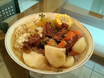 參考食譜 : 智利卡茲維拉濃湯