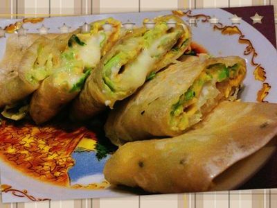 參考食譜 : 營養的蔬菜起司蛋餅