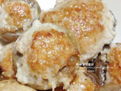 參考食譜 : 菇菇鑲肉