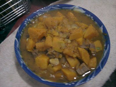 南瓜燉牛肉