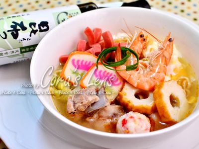 參考食譜 : 【時間淬釀的甘露之味】~鍋燒意麵