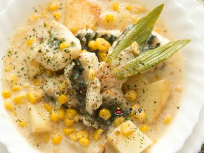 人妻的廚房--鸚哥魚燉奶