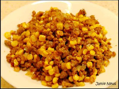 【洋蔥玉米炒肉末】媽咪救火隊