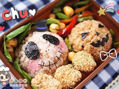 參考食譜 : 萬聖節便當＊古露露（・∀・）
