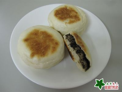 參考食譜 : 大同電鍋~黑芝麻餡烙餅
