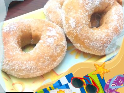 參考食譜 : 蓬鬆香甜~《奶茶甜甜圈》