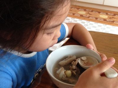 參考食譜 : 四神湯【卡特莉的立冬進補】甜的喔~ ♥