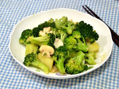 [awei料理]奶油蘑菇花椰菜