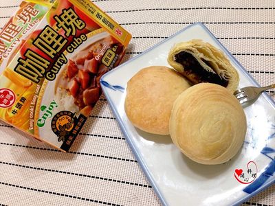 豆沙酥餅[牛頭牌咖哩塊]