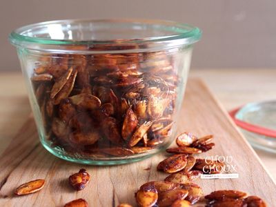 肉桂橘香烤南瓜籽