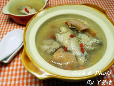 甜柿糙米雞湯