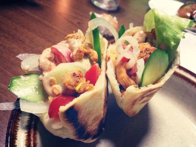 〈彩虹菇〉～土耳其口袋餅～