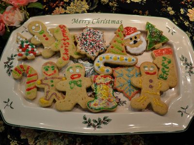 參考食譜 : 聖誕薑餅曲奇